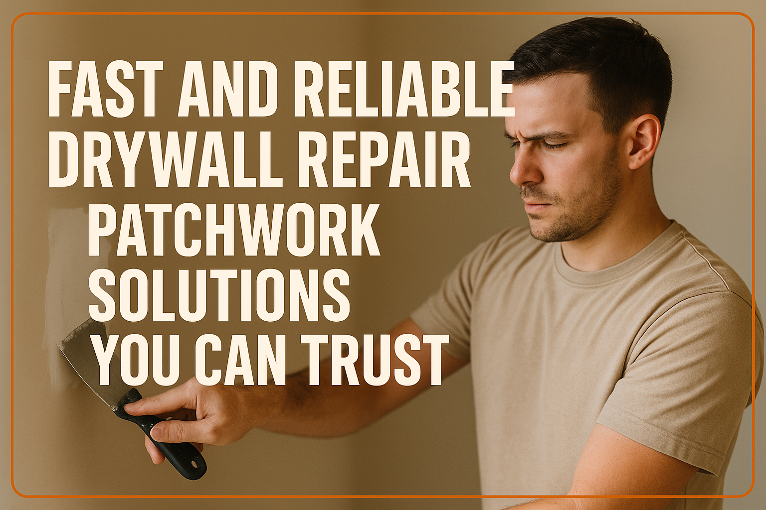 Fast and Reliable Drywall Repair and Patchwork Solutions You Can Trust