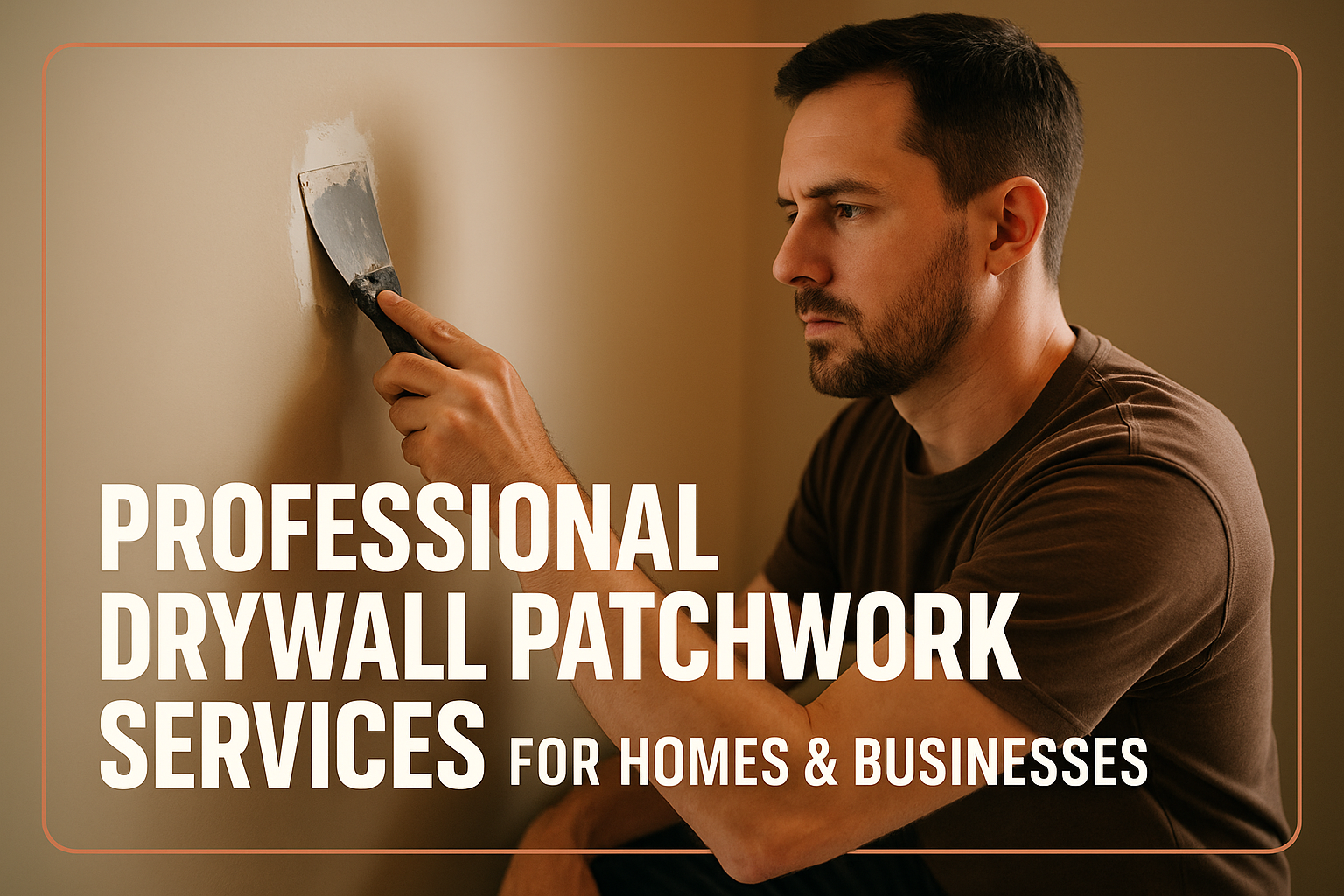 Professional Drywall Patchwork Services for Homes & Businesses