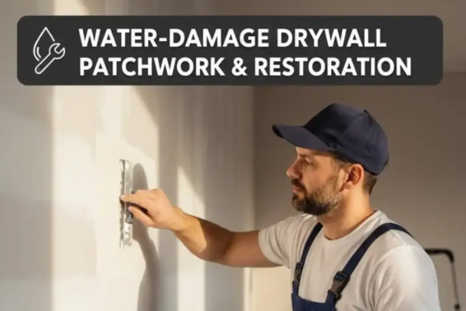 Water-Damage Drywall Patchwork & Restoration