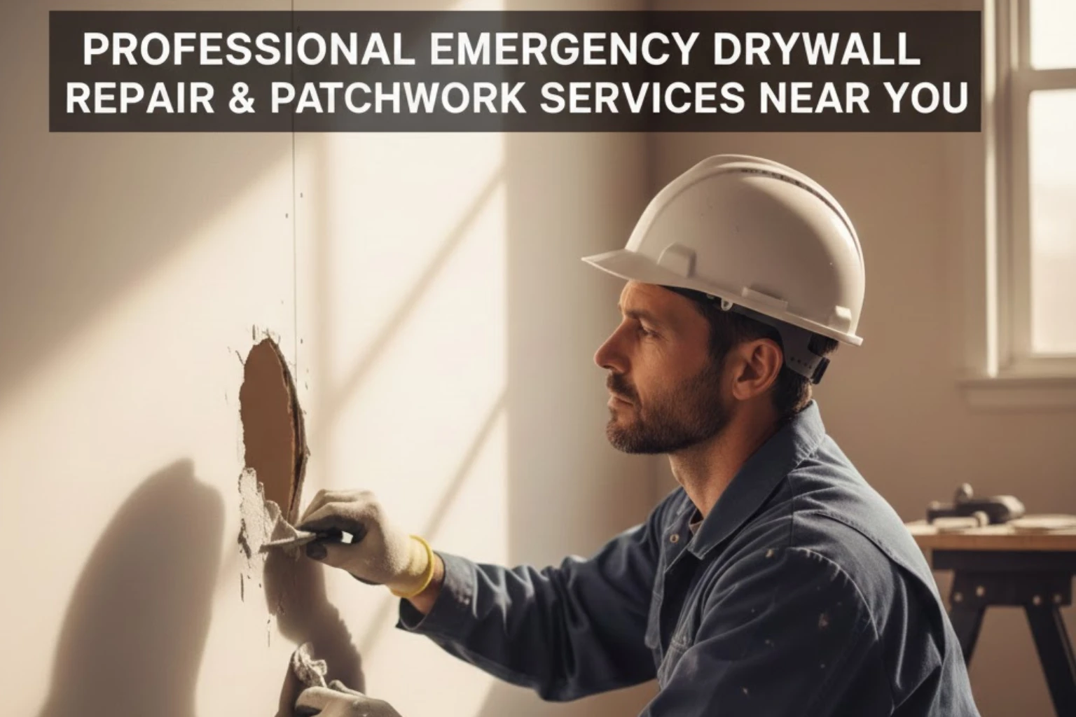 Professional Emergency Drywall Repair & Patchwork Services Near You
