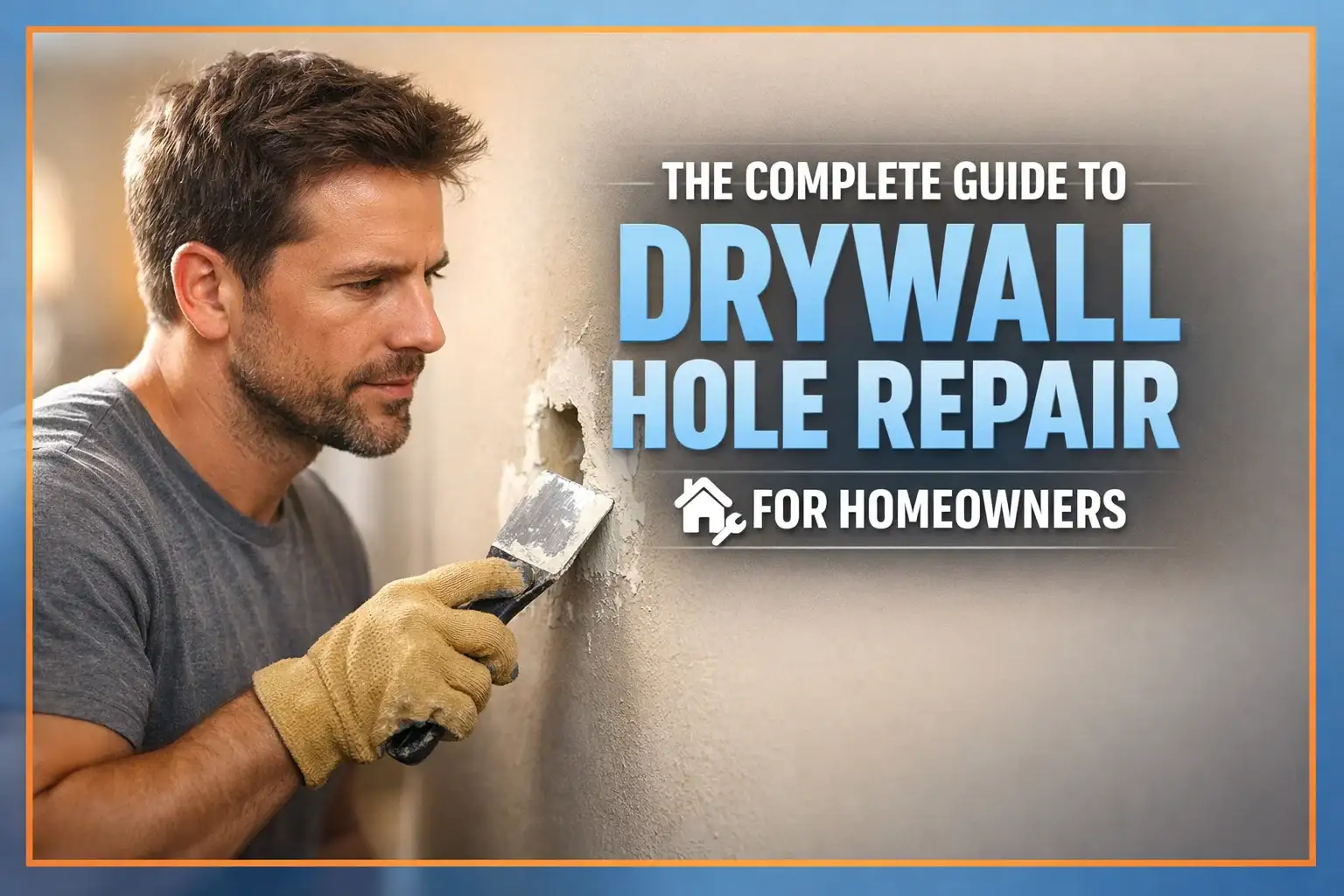 The Complete Guide to Drywall Hole Repair for Homeowners