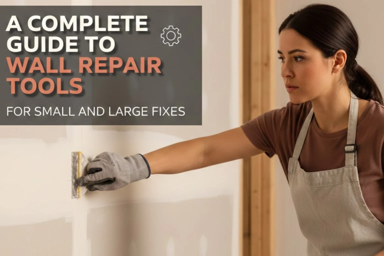 A Complete Guide to Wall Repair Tools for Small and Large Fixes