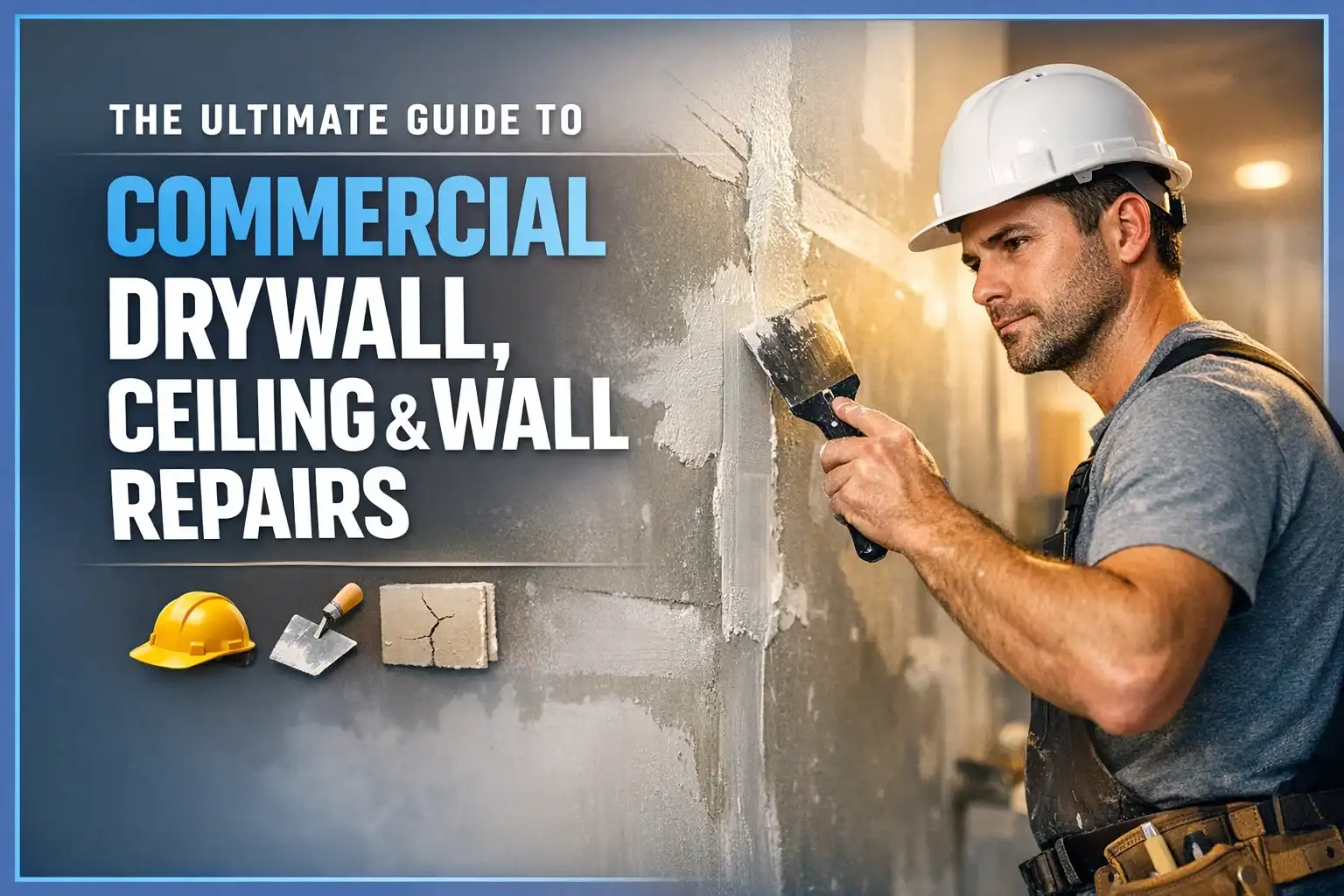 The Ultimate Guide to Commercial Drywall, Ceiling & Wall Repairs