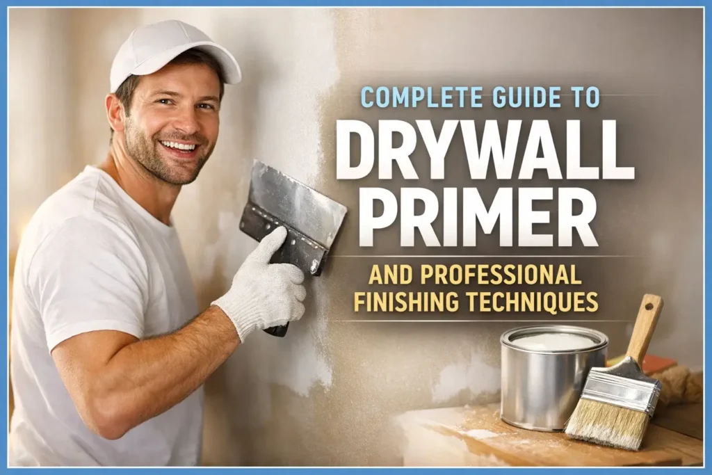 Complete Guide to Drywall Primer and Professional Finishing Techniques