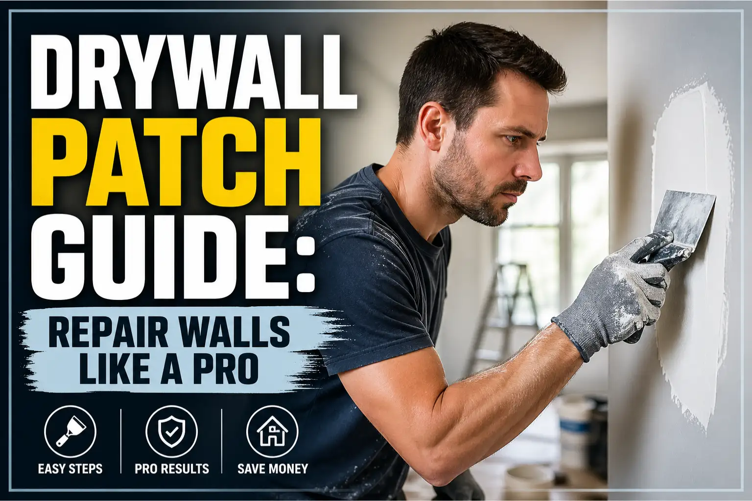 Drywall Patch Guide: Repair Walls Like a Pro