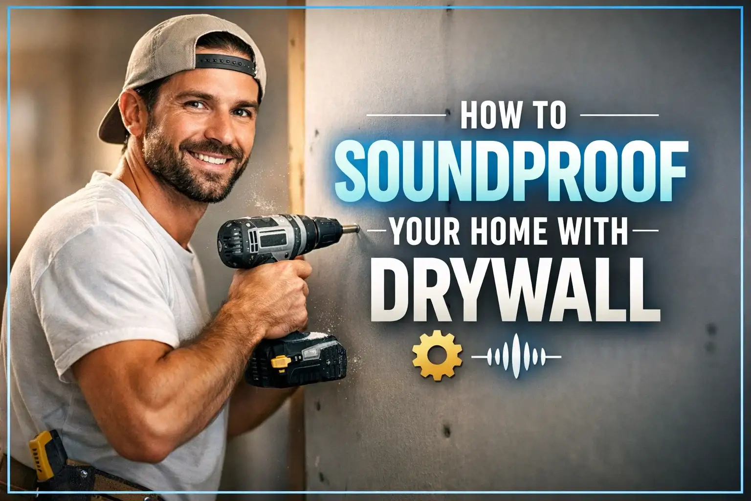 How to Soundproof Your Home with Drywall