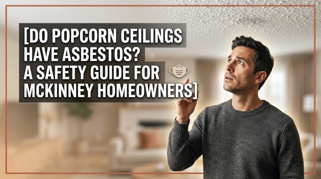 Do Popcorn Ceilings Have Asbestos? A Safety Guide for McKinney Homeowners