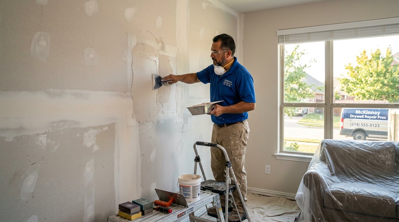 Professional Drywall Repair in McKinney, TX