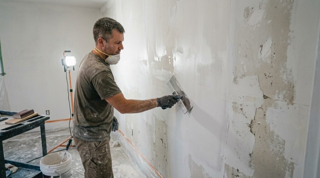 Medium Damage: Skim Coating Approach