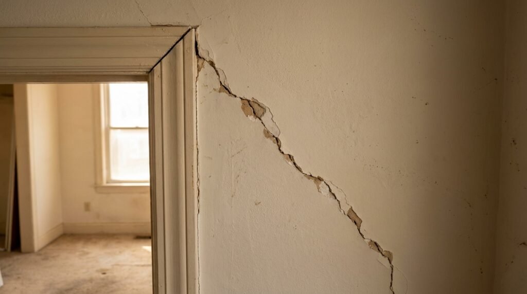 Can Foundation Movement Cause Drywall Cracks