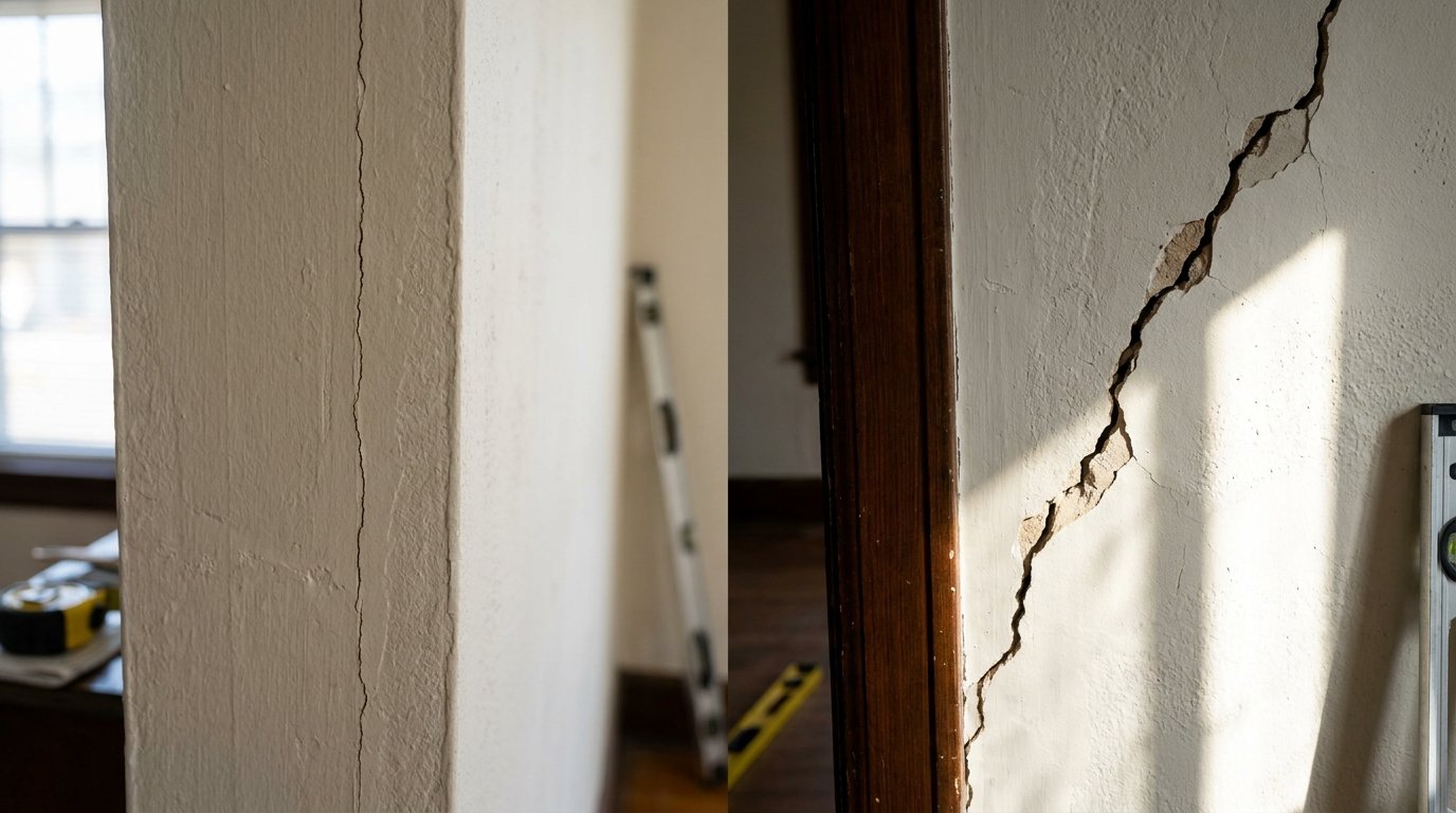 Why Do Drywall Cracks Keep Appearing in Dallas Homes? Settling vs. Foundation Movement