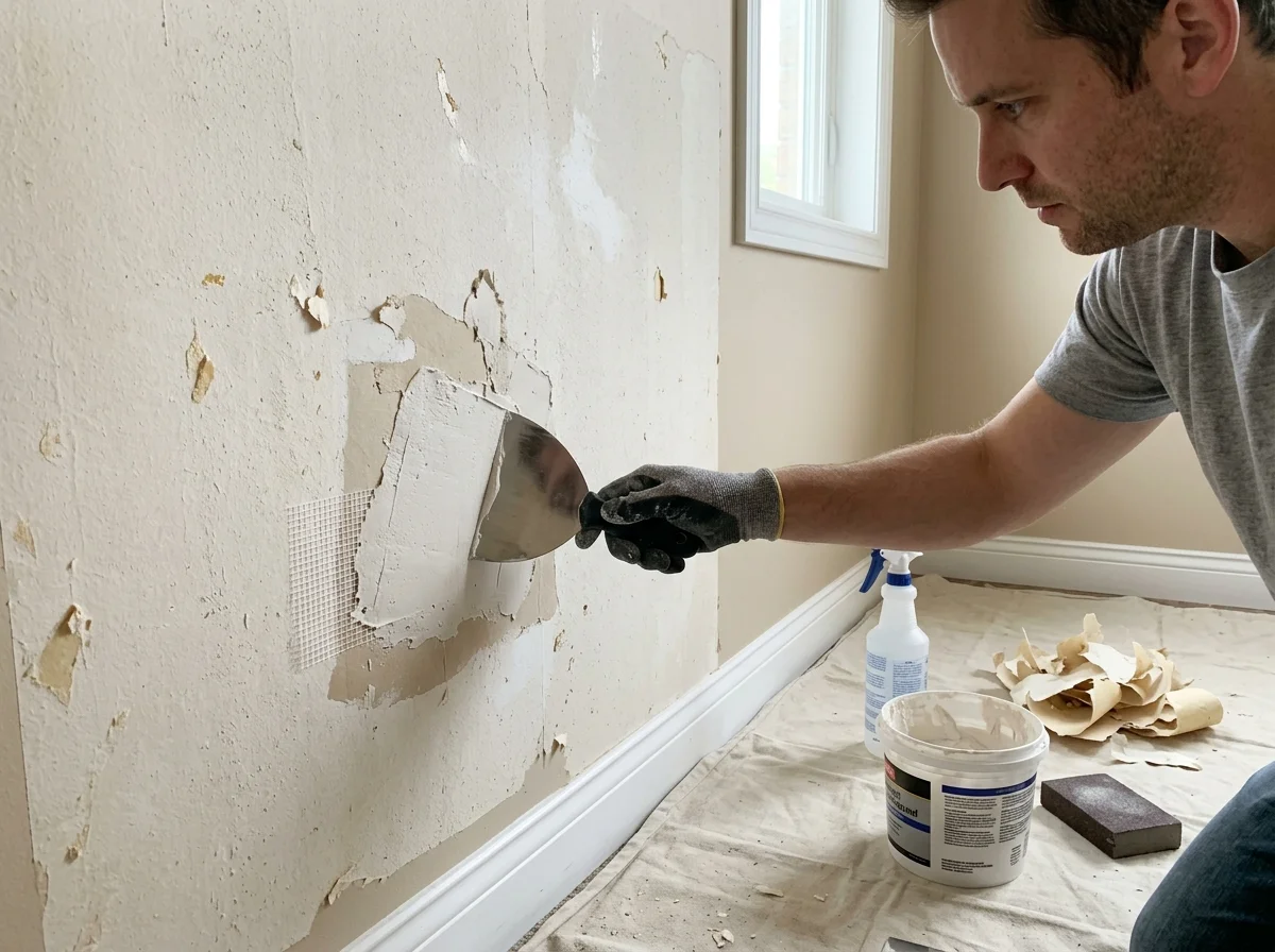 How to Repair Your Drywalls After Removing The Wallpaper