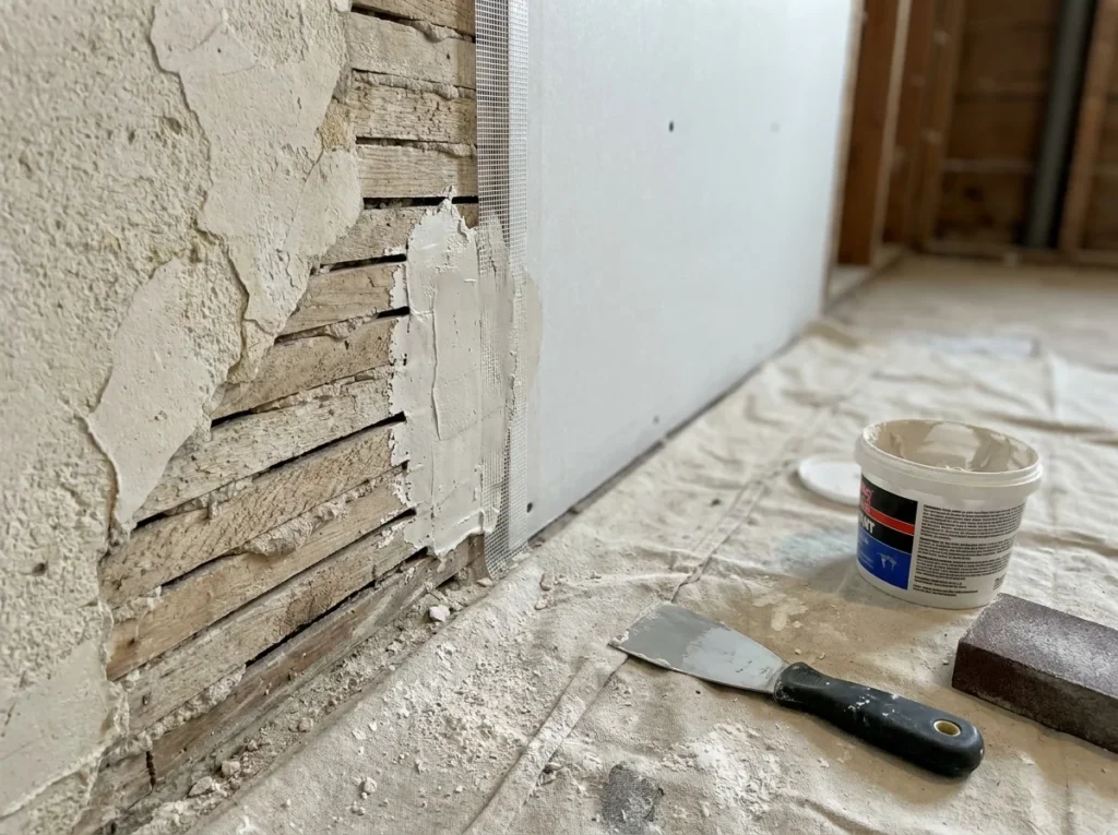 What About Plaster-to-Drywall Repairs